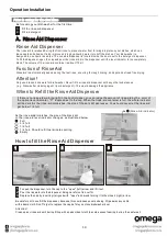 Preview for 10 page of Omega ODW701BX Instruction Manual