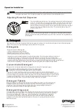 Предварительный просмотр 11 страницы Omega ODW701BX Instruction Manual