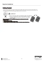 Предварительный просмотр 15 страницы Omega ODW701BX Instruction Manual