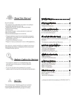 Preview for 4 page of Omega ODW702W Instruction Manual