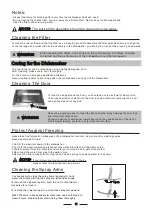 Preview for 15 page of Omega ODW702W Instruction Manual