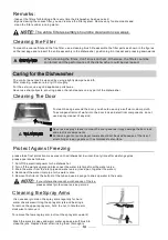 Preview for 15 page of Omega ODW702WB Instruction Manual
