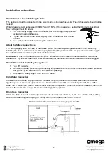 Preview for 7 page of Omega ODW702X Instruction Manual