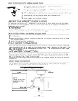 Preview for 16 page of Omega ODW707WB Instruction Manual