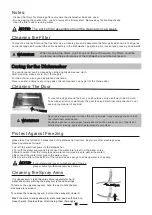 Preview for 15 page of Omega ODW707X Instruction Manual