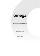 Preview for 1 page of Omega ODW715X Instruction Manual