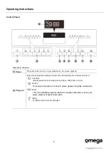 Preview for 11 page of Omega ODW715X Instruction Manual