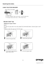 Предварительный просмотр 13 страницы Omega ODW715X Instruction Manual