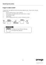 Предварительный просмотр 21 страницы Omega ODW715X Instruction Manual