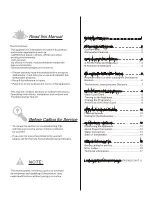 Предварительный просмотр 4 страницы Omega ODW717W Instruction Manual