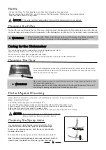 Preview for 14 page of Omega ODW717W Instruction Manual