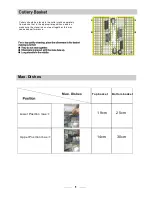 Preview for 11 page of Omega ODW717WB Instruction Manual