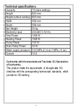 Preview for 6 page of Omega ODW902X Instruction Manual