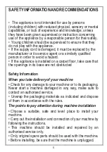 Предварительный просмотр 7 страницы Omega ODW902X Instruction Manual