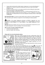 Preview for 19 page of Omega ODW902X Instruction Manual