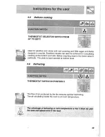 Предварительный просмотр 22 страницы Omega OF601XA Installation And Operating Instructions Manual