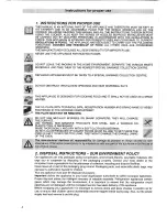 Preview for 3 page of Omega OF602XA Installation And Operating Instructions Manual