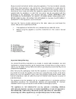 Предварительный просмотр 2 страницы Omega OF6062WZ Instructions For Installation And Use Manual