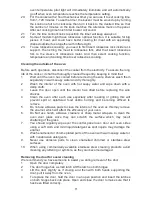 Preview for 11 page of Omega OF6062WZ Instructions For Installation And Use Manual