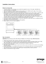 Предварительный просмотр 11 страницы Omega OF610FX Instruction Manual