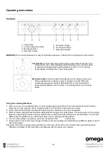 Предварительный просмотр 16 страницы Omega OF610FX Instruction Manual