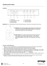 Preview for 16 page of Omega OF610FX Instruction Manual