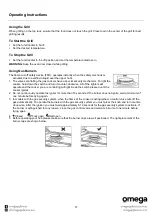 Предварительный просмотр 17 страницы Omega OF610FX Instruction Manual