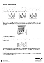 Предварительный просмотр 22 страницы Omega OF610FX Instruction Manual