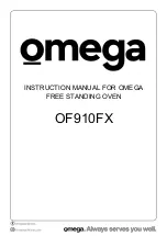 Preview for 1 page of Omega OF910FX Instruction Manual