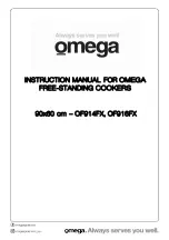 Preview for 1 page of Omega OF914FX Instruction Manual