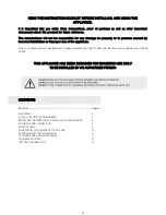 Предварительный просмотр 2 страницы Omega OF916FKXP Instruction Manual