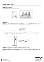 Preview for 8 page of Omega OFDF473X Instruction Manual