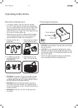 Preview for 11 page of Omega OFLW1000AW Installation & User Manual