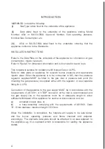 Preview for 5 page of Omega OG60WA Installation & Operating Instructions Manual