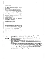 Preview for 2 page of Omega OG61XA Installation And Operating Instructions Manual
