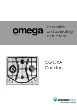 Omega OG65XA Installation And Operating Instructions Manual предпросмотр