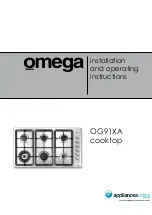 Omega OG91XA Installation And Operating Instructions Manual preview