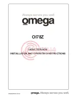 Preview for 1 page of Omega OI78Z Installation And Operating Instructions Manual