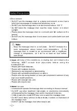 Preview for 3 page of Omega OM-510 User Manual