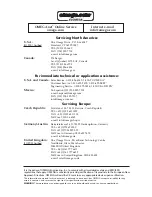 Preview for 2 page of Omega OM-70 Series User Manual