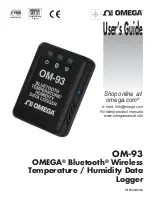 Omega OM-93 User Manual предпросмотр