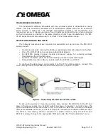 Предварительный просмотр 5 страницы Omega OM-CP-RF Series User Manual