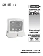 Omega OM-CP-RFPULSE2000A Quick Start Manual предпросмотр