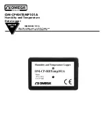 Preview for 1 page of Omega OM-CP-RHTEMP101A Instruction Sheet