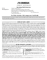 Preview for 5 page of Omega OM-CP-TEMP101A Instruction Sheet