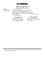 Preview for 2 page of Omega OM-DAQ-USB-2401 User Manual