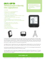 Preview for 3 page of Omega OM-EL-WiFi-TH User Manual