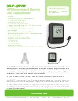 Preview for 3 page of Omega OM-EL-WiFi-TP User Manual