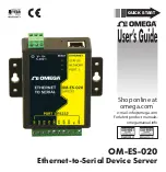 Omega OM-ES-020 User Manual preview
