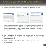 Предварительный просмотр 9 страницы Omega OM-ES-020 User Manual